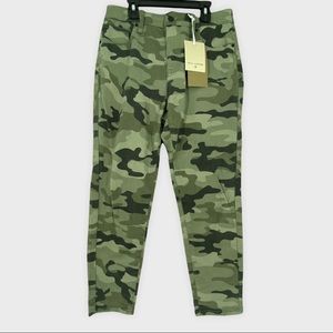 Nili Lotan for Target Camo Print High Rise Ankle Length Skinny Jeans Size 10